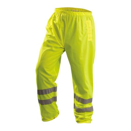 Occunomix OccuNomix Premium Breathable Pants, Class E, Hi-Vis Yellow, 5XL, LUX-TENBR-Y5X LUX-TENBR-Y5X